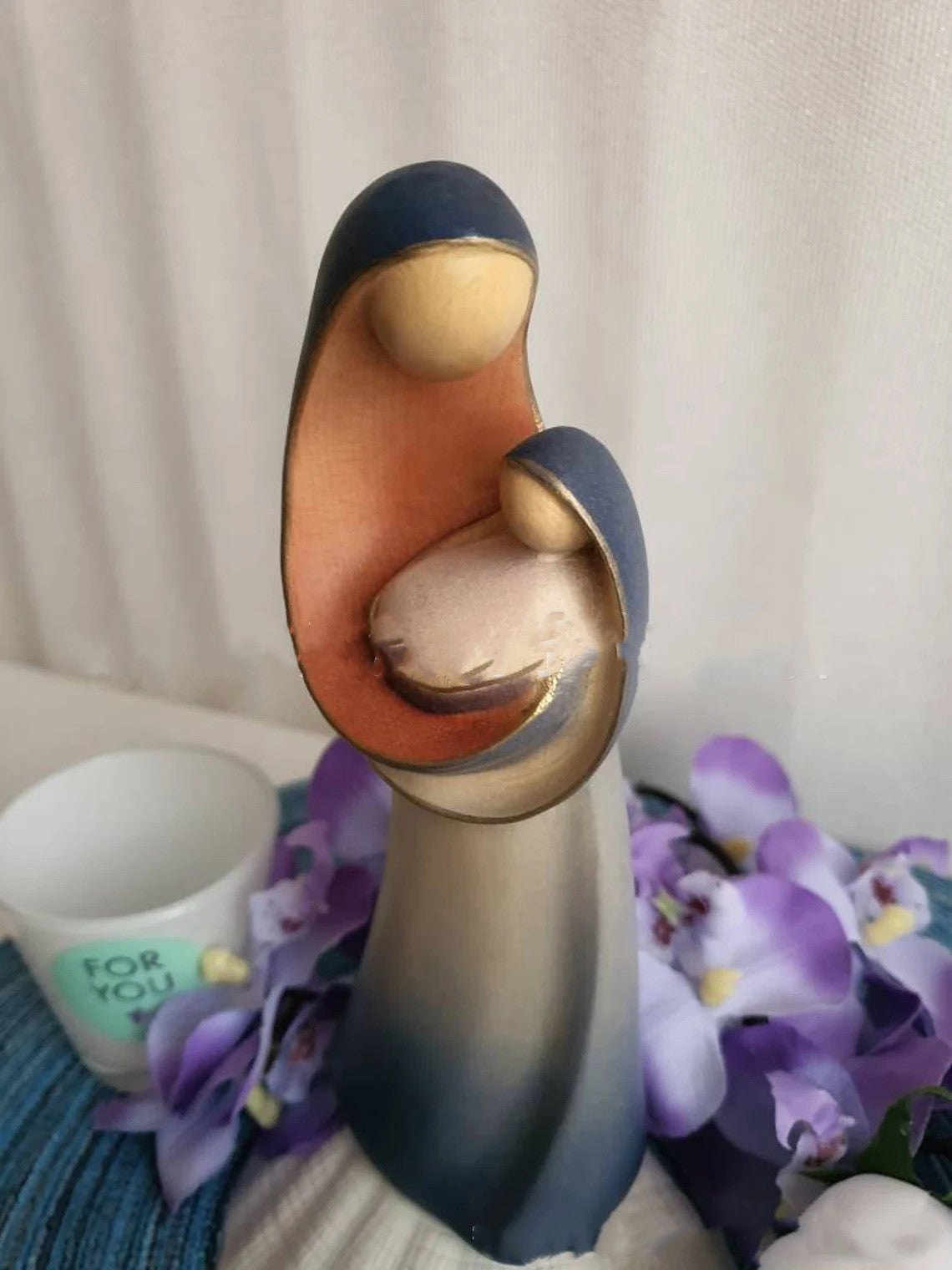 Nativity Scene Sacred Family Sculpture Decoration