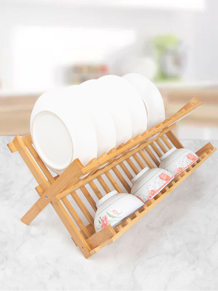 16 bamboo  lattice bowl rack household kitchenware