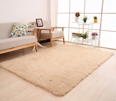 Fluffy Plush Area Rug – Soft Shag Carpet for Living Room, Bedroom & Home Decor