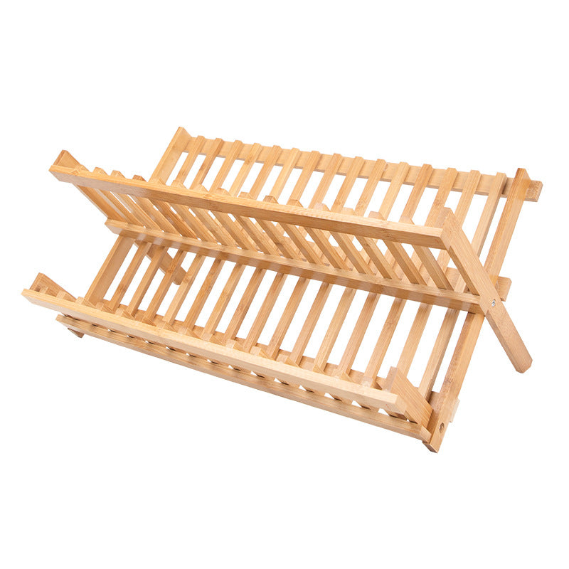 16 bamboo  lattice bowl rack household kitchenware