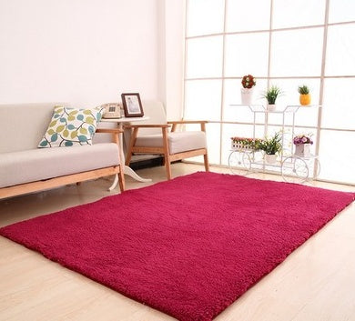 Fluffy Plush Area Rug – Soft Shag Carpet for Living Room, Bedroom & Home Decor
