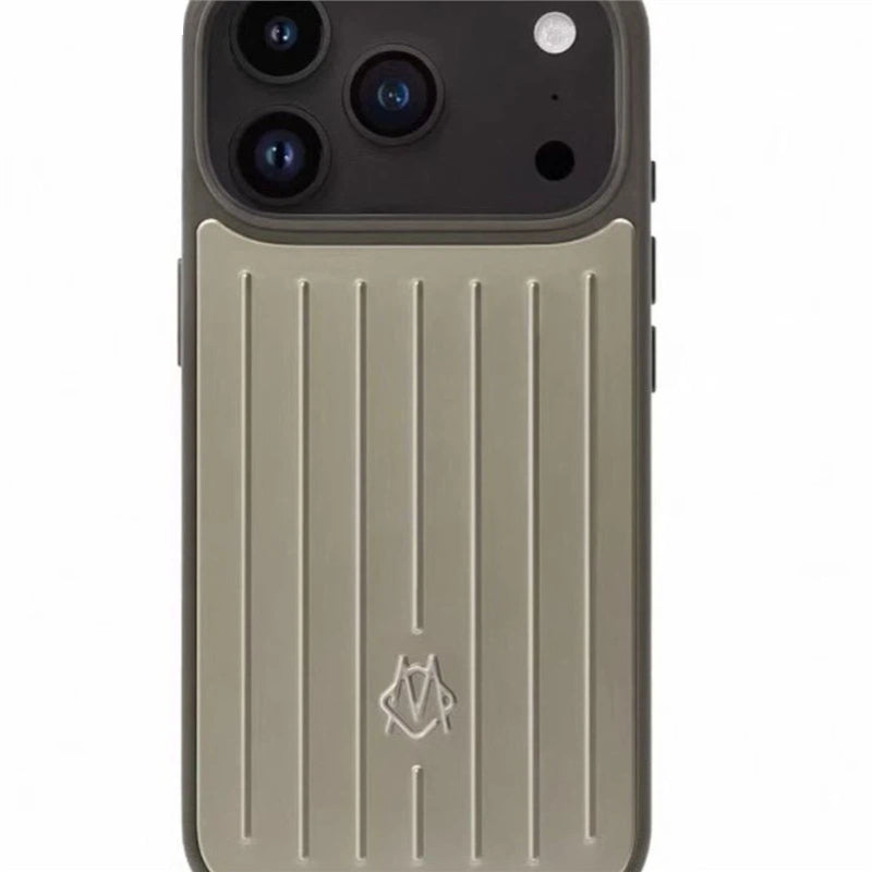 Apple iphone 17pro/ pro max,  aluminum alloy luggage phone case anti drop protective cover
