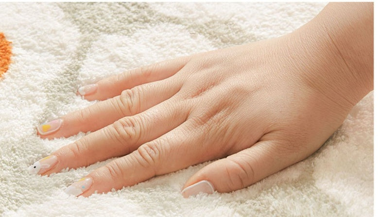 Simple rounded Living Room Carpet Bedroom Room